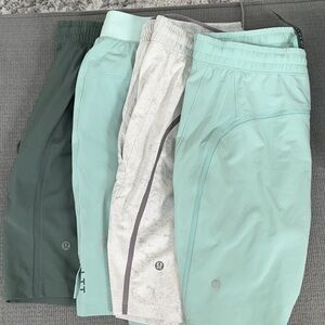 Lot of 4 Lululemon Athletic Shorts